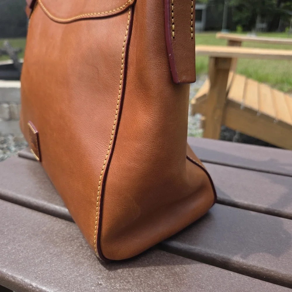 Dooney & Bourke Purse Handbag Florentine Large Cassidy Hobo Vachetta Leather